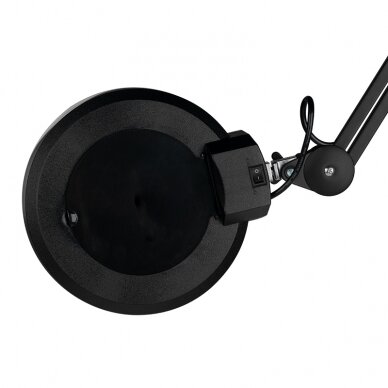 Lampa kosmetyczna LED z lupą i statyw 12W BLACK 4