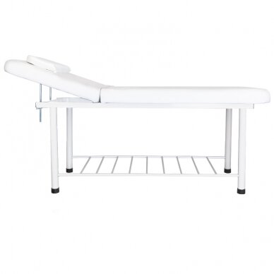 Stationary massage table 812 (White) 2