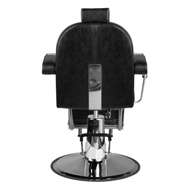 Friziera krēsls Professional Barber Chair Hair System SM138 Black 4