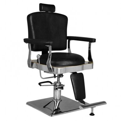 Krzesło barberski Professional Barber Chair Hair System SM180 Black