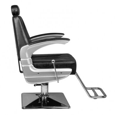 Frizieru krēsls Professional Barber Chair Hair System SM182 Black 2