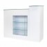 Rezeption GABBIANO RECEPTION DESK SHOWROOM GLASS WHITE