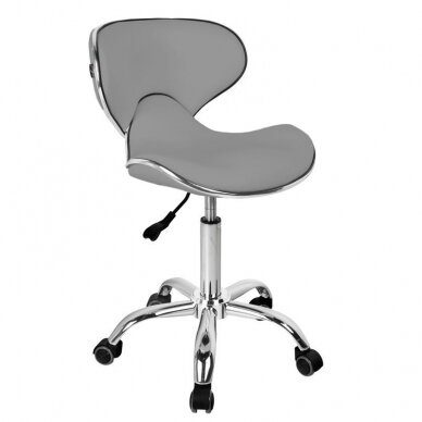 Beautician stool Gabbiano Q-4599 Grey