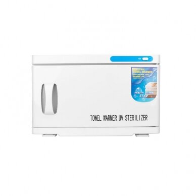 Towel warmer with UV steriliser 16L White 1