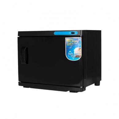 Towel warmer with UV steriliser 23L Black