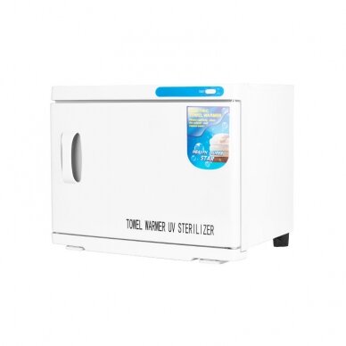 Towel warmer with UV steriliser 23L White