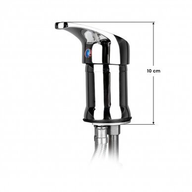 Water faucet for hairdressing sink Gabbiano Chrome 3