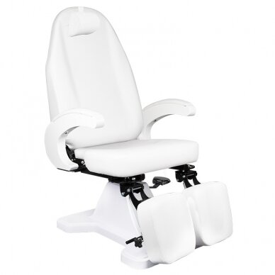 Krzesło kosmetyczne COSMETIC HYDRAULIC CHAIR 112 WHITE