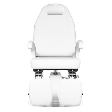 Krzesło kosmetyczne COSMETIC HYDRAULIC CHAIR 112 WHITE 1