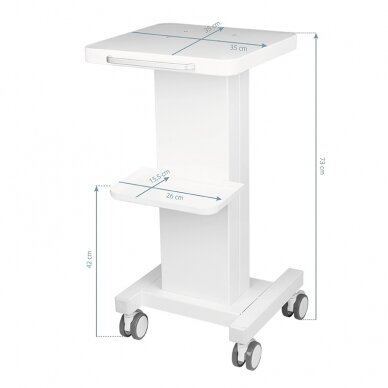 Cosmetology trolley - equipment table 090 4