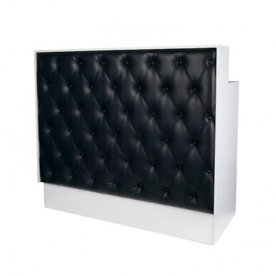 Registratūros stalas GABBIANO RECEPTION DESK PEARL BLACK