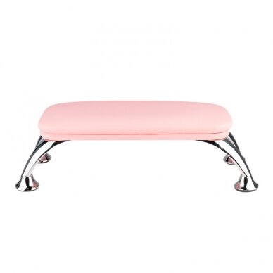 Manicure armrest PROFESSIONAL SILVER PINK 1