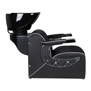 Hairdressing salon sink Gabbiano Simone Black 1