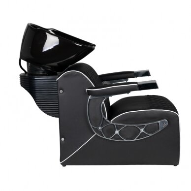 Hairdressing salon sink Gabbiano Simone Black 2