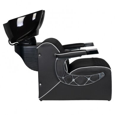 Hairdressing salon sink Gabbiano Simone Black 3