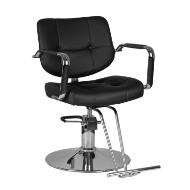 Friseurstuhl GABBIANO HAIRDRESSING CHAIR VIGO CITRUS BLACK