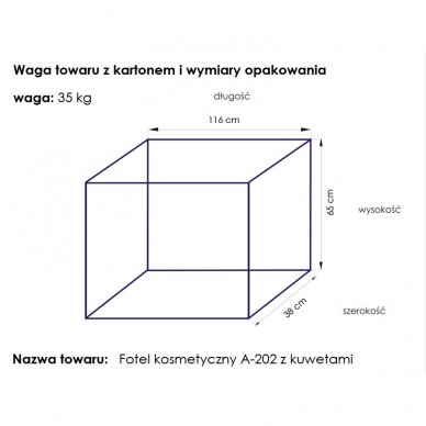 Kosmetologinis krėslas BASIC BLACK 4