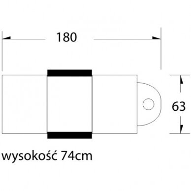 Косметологическое кресло BASIC BLACK 5