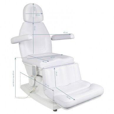 Kosmetologinis krėslas 4 MOTOR SPECIAL FOR PEDICURE 7