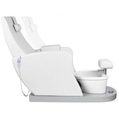 Pedicure chair with foot bath FOTEL SPA AZZURRO 016 WHITE 2