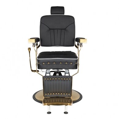 Barber chair Barber Chair Gabbiano Filippo Gold Black 2