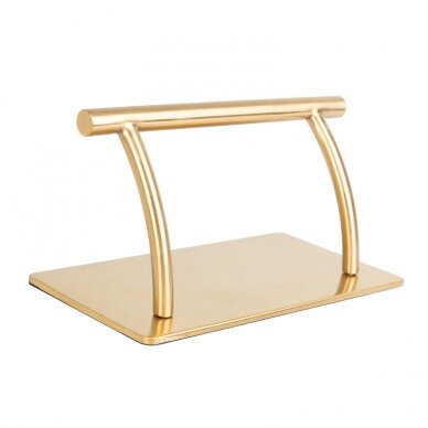 Hairdressing footrest Gabbiano 35cm Gold