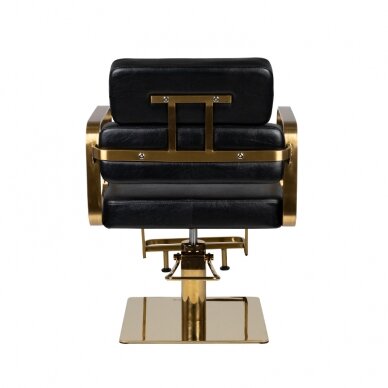 Hairdressing chair GABBIANO HAIRDRESSING CHAIR PORTO ETERNITY GOLD BLACK 2