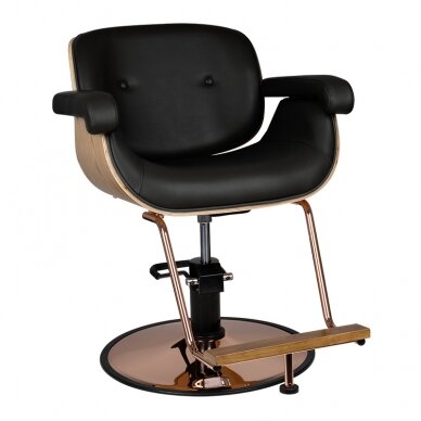 Kirpyklos kėdė HAIRDRESSING CHAIR VENICE MARINE BLACK