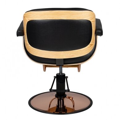 Frizieru krēsls HAIRDRESSING CHAIR VENICE MARINE BLACK 2