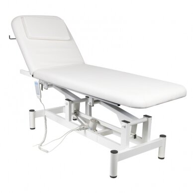 Electric massage table ELECTRIC BED 1 MOTOR WHITE