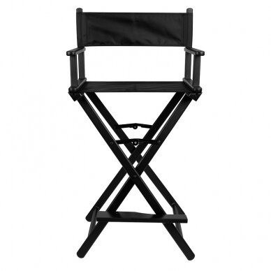 Makiažo kėdė MAKE-UP CHAIR ALU BLACK 1