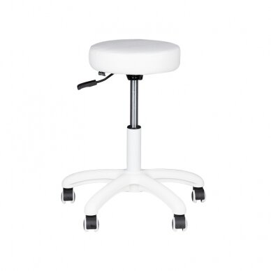 Kosmetoloogiline stool BEAUTY STOOL ELEGANT WHITE 2