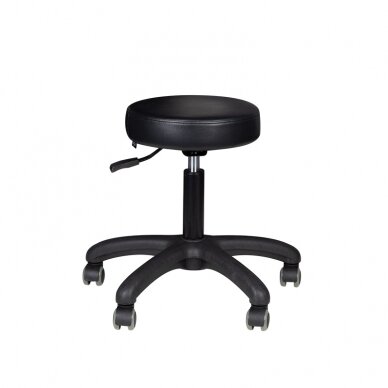 Kosmetologinė meistro kėdutė BEAUTY STOOL ELEGANT BLACK 1