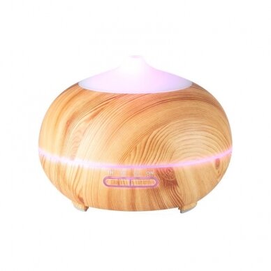 Eeterlike õlide aurusti puldiga SPA DROP LIGHT WOOD 4