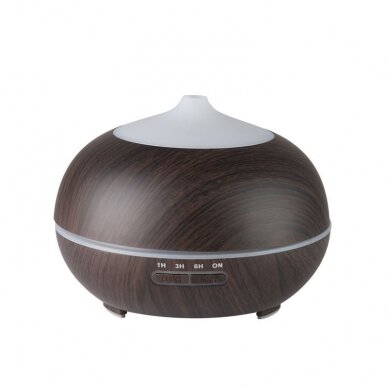 Eeterlike õlide aurusti puldiga SPA DROP DARK WOOD 4