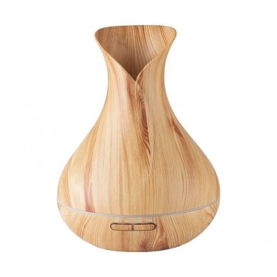 Eterinių aliejų garintuvas su nuotolinio valdymo pulteliu AROMA SPA LIGHT WOOD 3