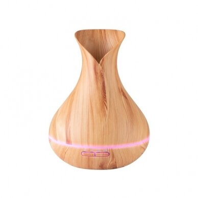 Eterinių aliejų garintuvas su nuotolinio valdymo pulteliu AROMA SPA LIGHT WOOD 4