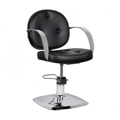 Krzesło fryzjerskie HAIRDRESSING CHAIR PIE BLACK