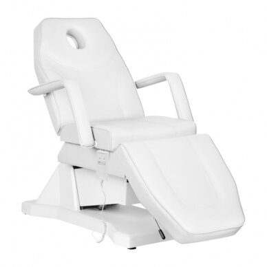 Cosmetology chair ELECTRIC COSMETIC CHAIR 1 MOTOR WHITE