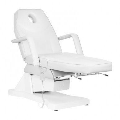 Kosmetologinis krėslas ELECTRIC COSMETIC CHAIR 1 MOTOR WHITE 1