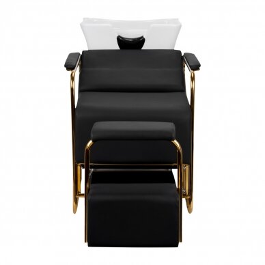 Friseur waschbecken Gabbiano Diana Gold Black 4