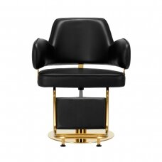 Juuksuritool Gabbiano Professional Hairdressing Chair Linz Black Gold