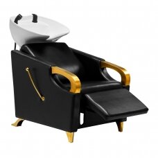 Hairdressing salon sink Gabbiano C019G Gold Black