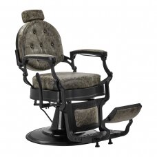 Парикмахерское кресло Barber Chair President Old Leather Green