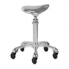 Beautician stool Gabbiano Fine Silver