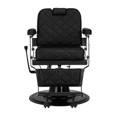 Hairdressing Barber Chair Gabbiano Carlos Black