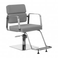 Hairdressing chair Gabbiano Porto Silver Grey