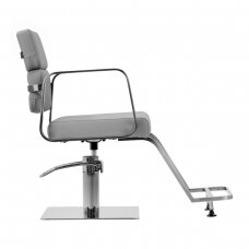 Hairdressing chair Gabbiano Porto Silver Grey