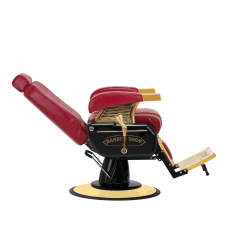 Krzesło barberski Professional Barber Chair Hair System 91021 Red