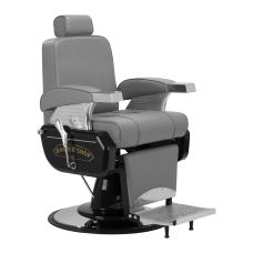 Friziera krēsls Professional Barber Chair Hair System 91021 Grey